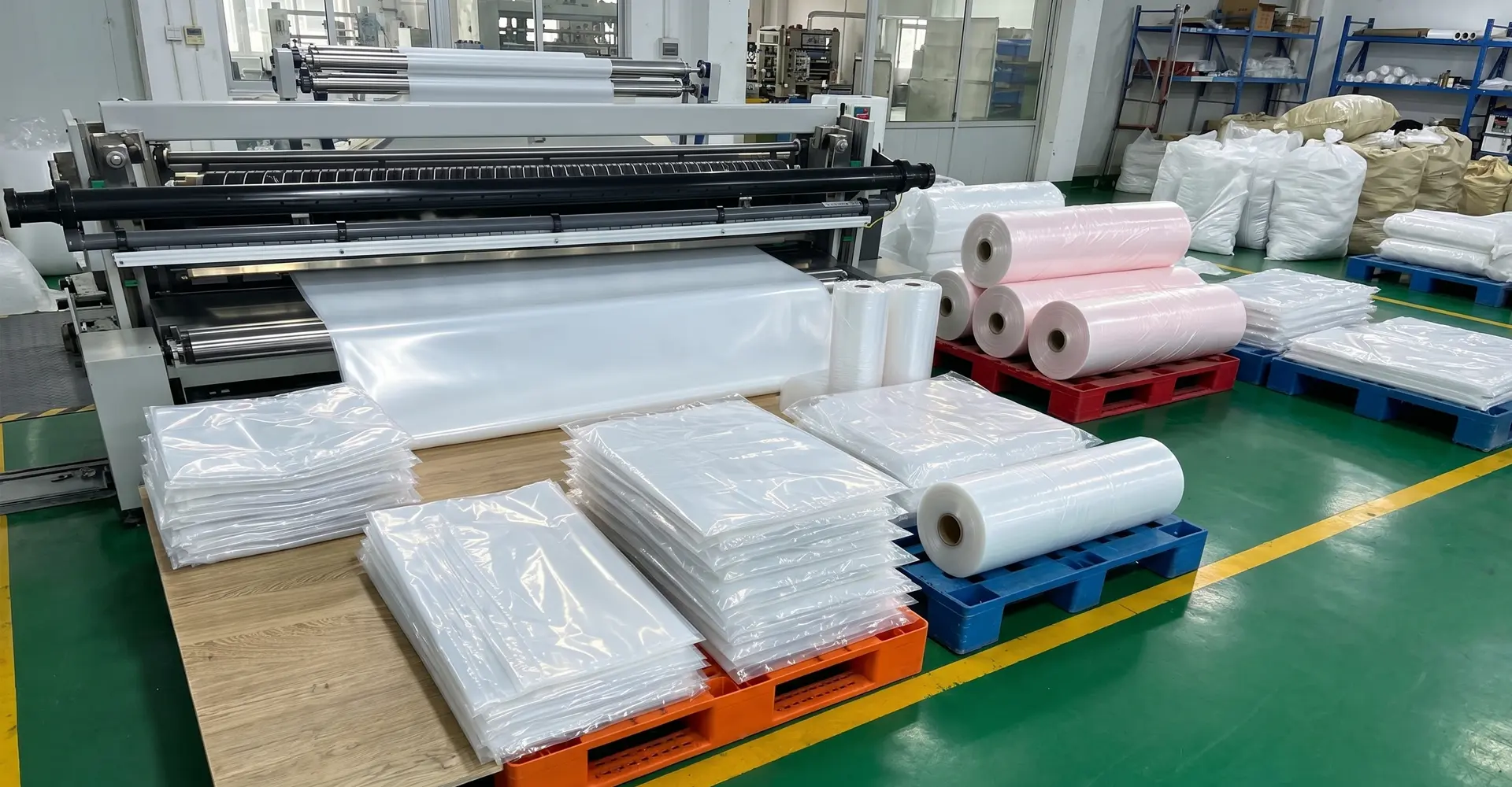 Nhà máy màng co POF Trung Quốc Nhà máy màng co POF Trung Quốc