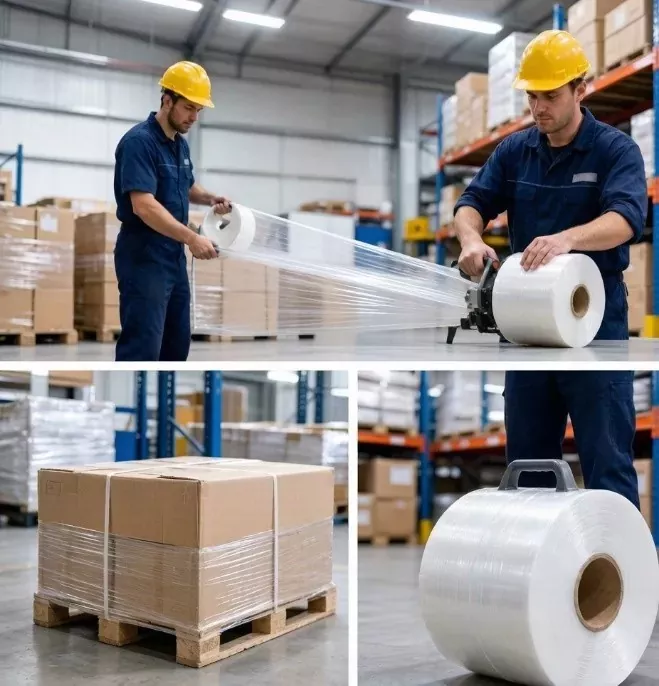 Handle Stretch Wrap Roll