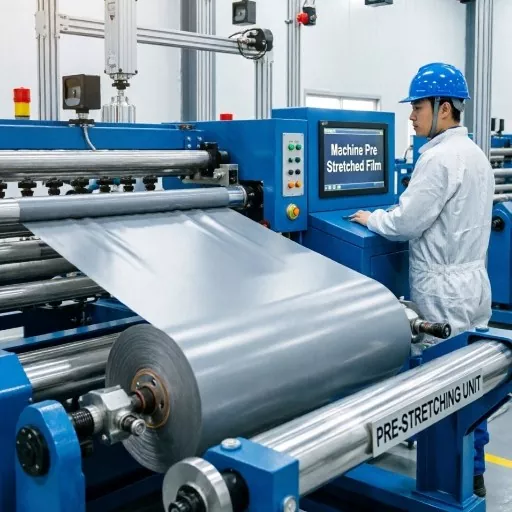 Máy kéo màng trước