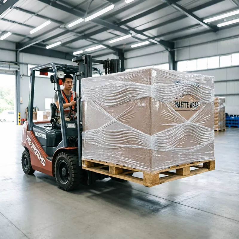 Bọc Pallet kéo dài trước